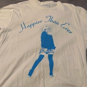 Billie Eilish’s Happier Than Ever Tour shirt